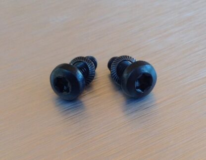 HB Industires CZ BLACK STAINLESS TORX BELLEVILLE