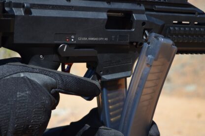 HBI Scorpion EVO Paddle Magazine Release CZ HB Industries