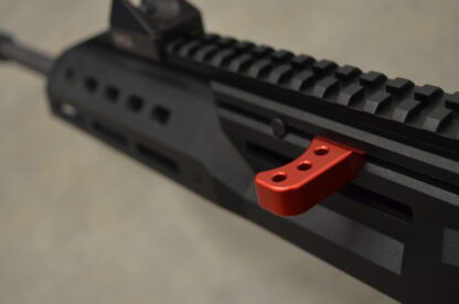 hbi scorpion carbine charging handle theta red