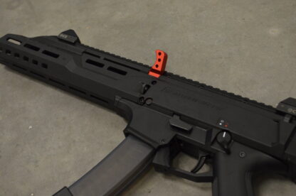 hbi scorpion carbine charging handle theta red