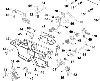 CZ Scorpion EVO3 Trigger Pack Hardware Refresh Kit - Image 2
