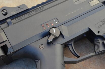 HBI CZ EVO AMBI THUMB SAFETY SELECTOR RIGHT SIDE ISO VIEW