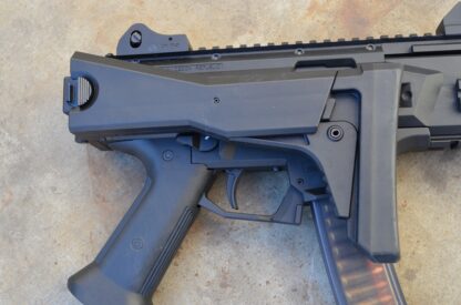 HBI CZ EVO AMBI THUMB SAFETY SELECTOR_RIGHT SIDE WITH OEM STOCK FOLDED