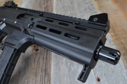 HBI CZ SCORPION PAKSE SAPPER HANDGUARD_BLACK_ISO CLOSE