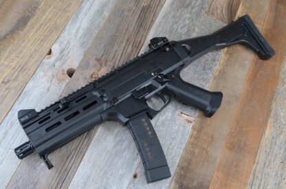 HBI CZ SCORPION PAKSE SAPPER HANDGUARD_BLACK_ISO LEFT