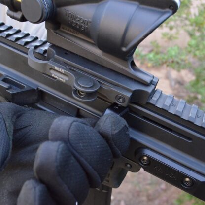 HBI CZ BREN 2 OFFSET CHARGING HANDLE, INSTALLED RIGHT 2