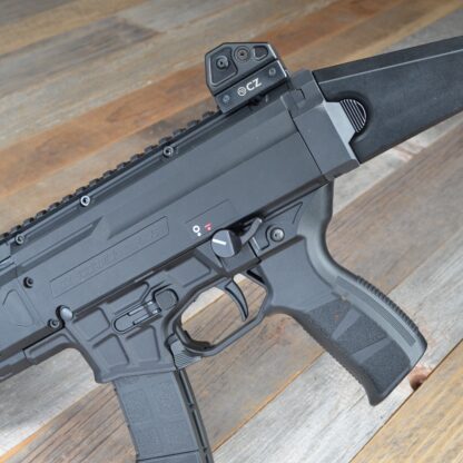HBI CZ SCORPION FULL SIZE THUMB SELECTOR INSTALLED ON 3 PLUS LEFT SAFE