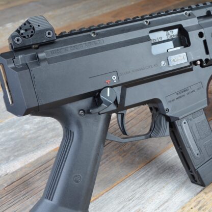 HBI CZ SCORPION FULL SIZE THUMB SELECTOR INSTALLED ON EVO3_RIGHT