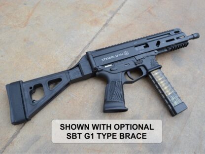 HBI STRIBOG SBT G1 BRACE, INSTALLED