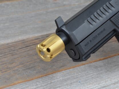 HBI 9MM MICRO COMP_TIN GOLD_INSTALLED