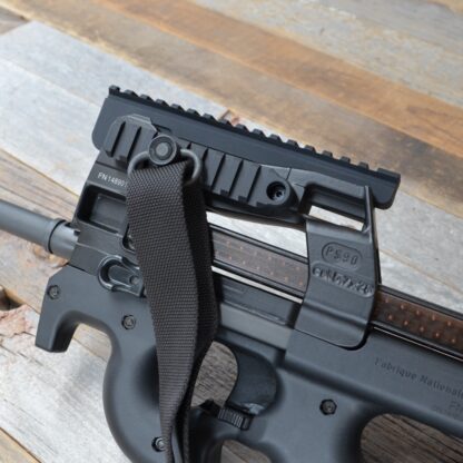 HBI FN P90 PS90 1913 QD RAIL, INSTALLED RIGHT SIDE SLING 1