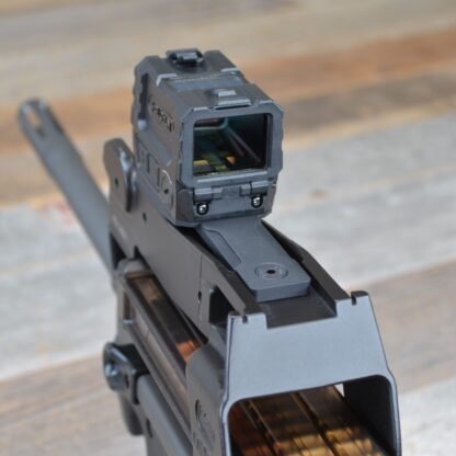 HBI FN P90 PS90 HOLOSUN AEMS OPTIC MOUNT, INSTALLED, REAR