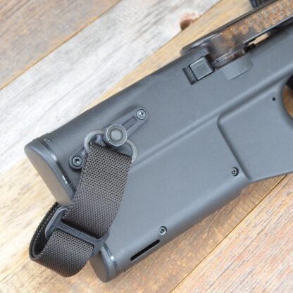 HBI FN P90 PS90 QD SLING MOUNT, STOCK SIDE, INSTALLED SLING