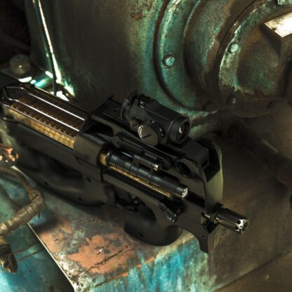 HBI FN P90 PS90 AIMPOINT MICRO DUTY HOLOSUN 403 503 OPTIC MOUNT, INSTALLED