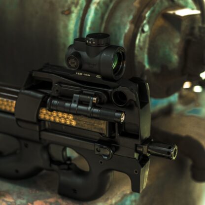 HBI FN P90 PS90 TRIJICON MRO OPTIC MOUNT, INSTALLED