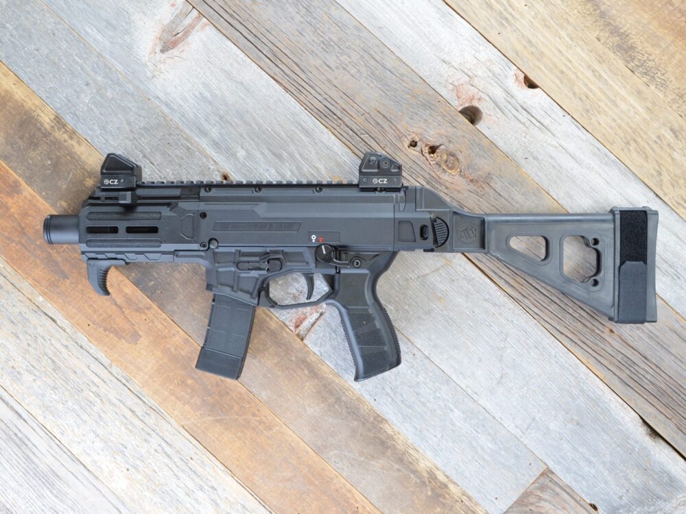 HBI CZ Scorpion 3 PLUS BT HK SBT Stock Brace Adapter_HK TYPE BRACE