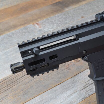 HBI BROWNELLS BRN9 BRN-9 LOCKING CHARGING HANDLE BLOCK_INSTALLED BOLT LOCK
