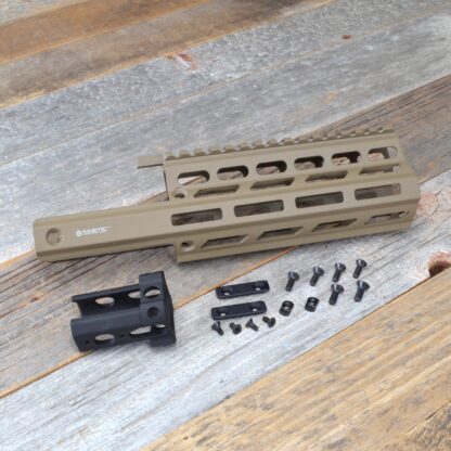 HBI GRAND POWER STRIBOG RECEIVER EXTENSION HANDGUARD BY KINETIC KDG 6 INCH SRX6, FDE, ISO