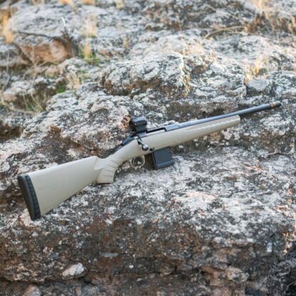 HBI RUGER AMERICAN RIFLE SA RED DOT OPTIC MOUNT HOLOSUN 509T SCRS_INSTALLED WEB 1