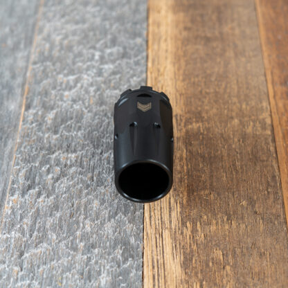 HBI 3 LUG 9MM BLAST SHIELD LINEAR COMP BY ANGSTADT ARMS_BACK