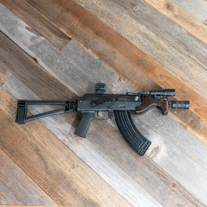 HBI AK AK47 AK74 DIRECT MOUNT WELD ON OPTIC MOUNT, HOLOSUN SCRS ON MICRO DRACO_1